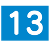 13